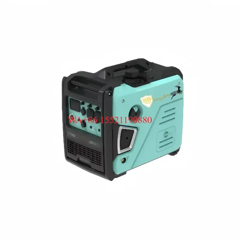 WMWMNU SR6500iS 5KW Silent 4-Stroke Inverter Power Generator, Small Portable Unit for Home Emergency Outdoor Camping