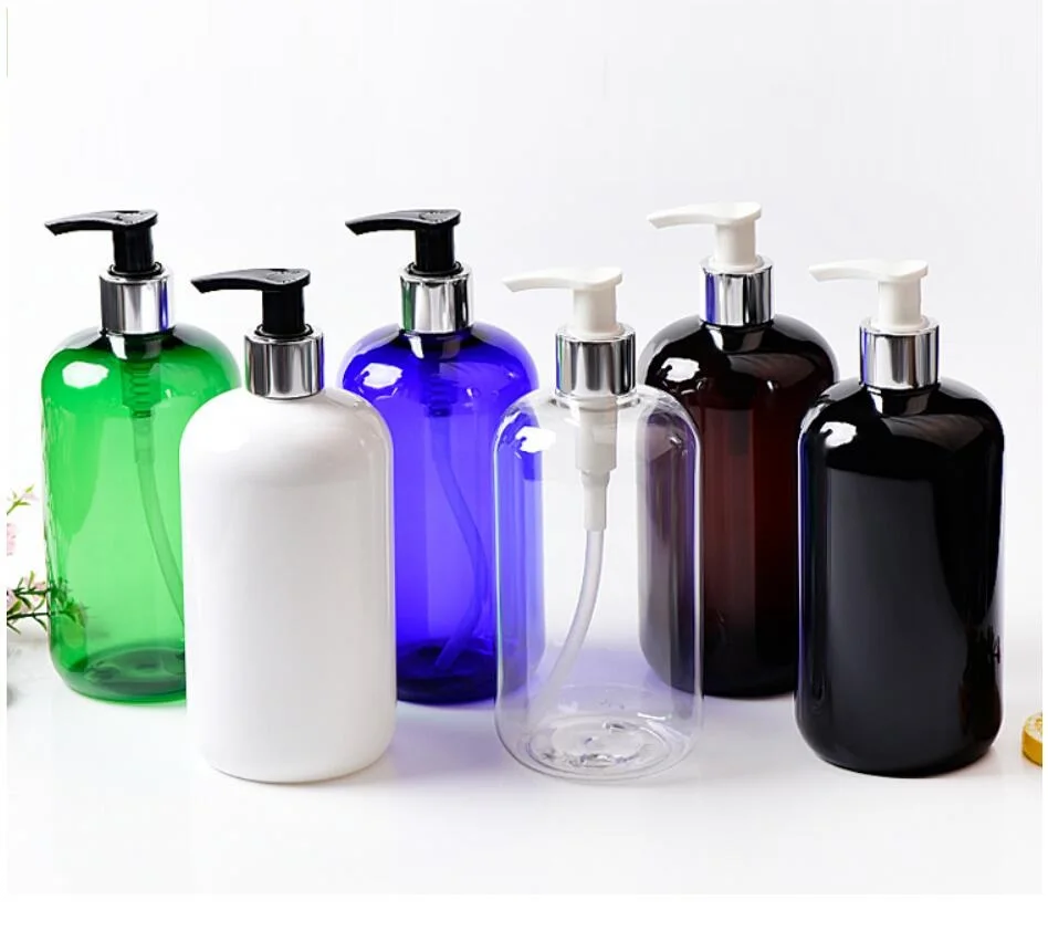 

500ml Plastic PET bottle gold silver lotion/emulsion/shampoo/body lotion shampoo essence toner skin care cosmetic packing