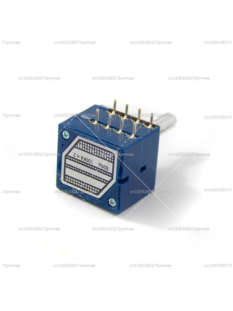 1pcRK27 RH2702 Loudness Control Potentiometer Volume Switch 50KAX2 100KAX2 8pin with Loudness Stereo