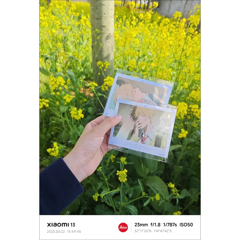 2Pcs/Pack 2025 Cute Anime Merch Fans Collection Character Card Birthday Gift