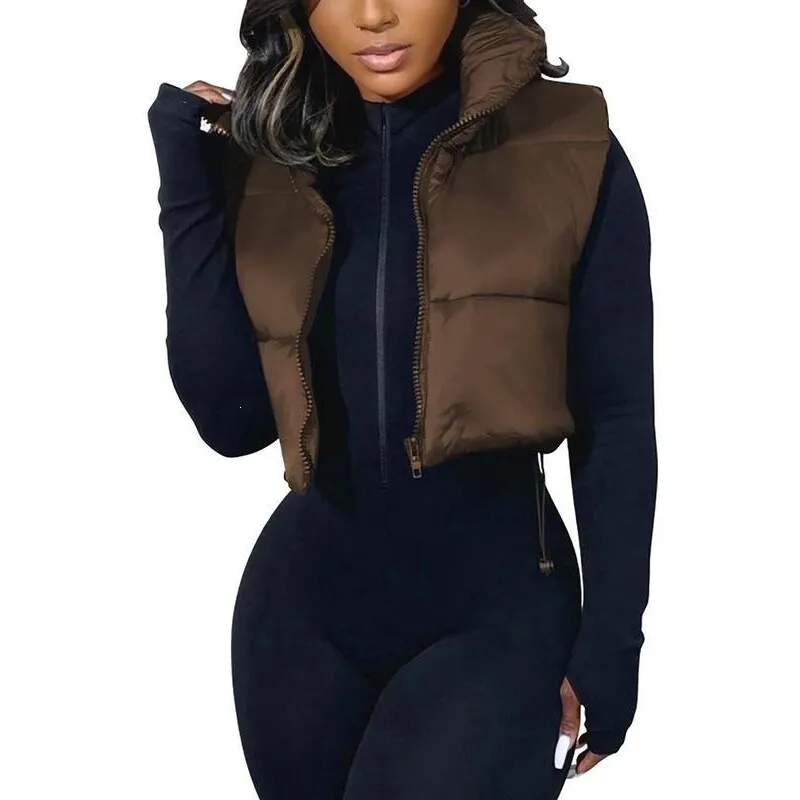 

Warm Winter Vest Jacket Women's Cotton Vest Sexy Style Couple's Clothing Cross-Border Fashionable Spring Collection