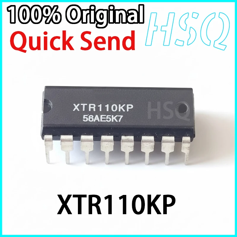 1PCS XTR110KP XTR110KU DIP16 SOP16 New Voltage Current Converter IC Chip