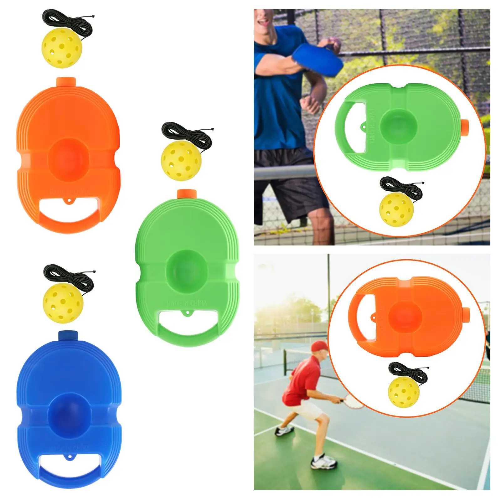

Тренажер для пиклбола Плинтус Pickleball Учебное пособие для использования в помещении и на открытом воздухе