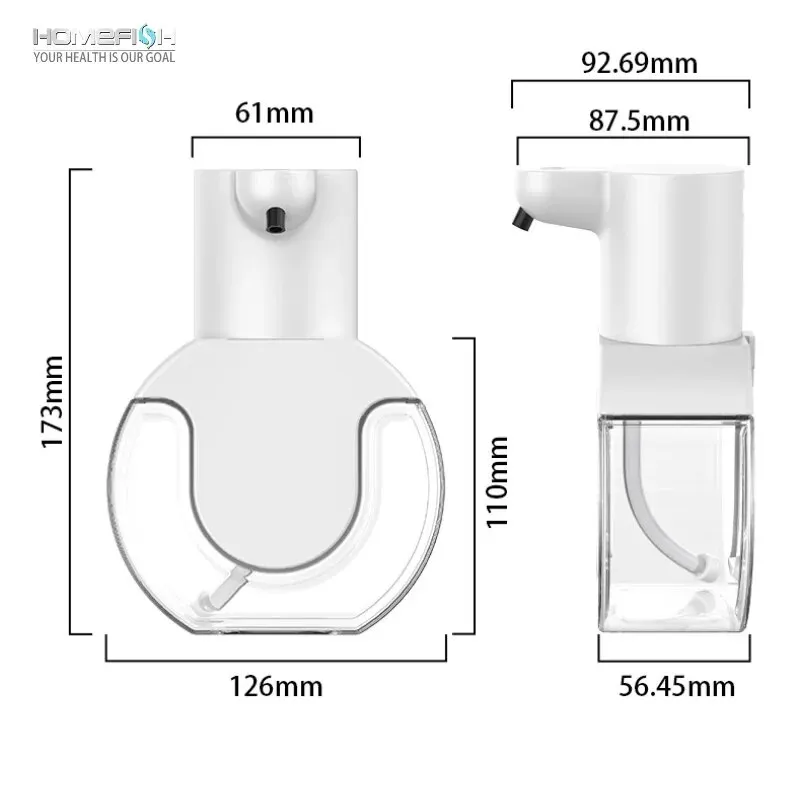 Smart Soap Dispenser 420ml Touchless Motion Sensor Washing Hand Device Wall-Mounted Liquid Soap Dispenser Liquid/Foam Model