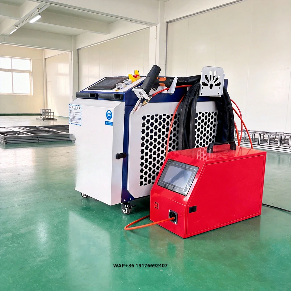 XC  4 in 1 Fiber  Welding Cutting Cleaning Machine 1500W 2000W 3000W for Metal Fabrication