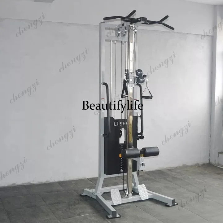 Commercial gantry bird trainer household integrated fitness high pull-down pull-up unilateral training
