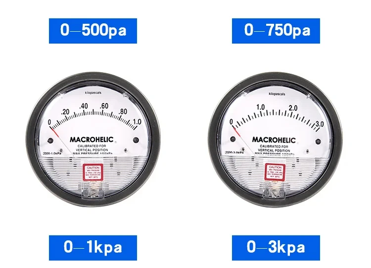 

0 60Pa Micro Pressure Positive Negative Manometer Clean Room HVAC Duct Laboratory TE2000 Low Differential Pressure Gauge