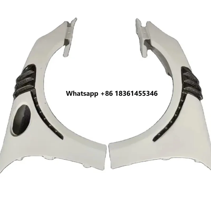 

New Vented Fender Louver Front Wing GT4 Style Carbon Fiber Front Fender for 718 Cayman Boxster