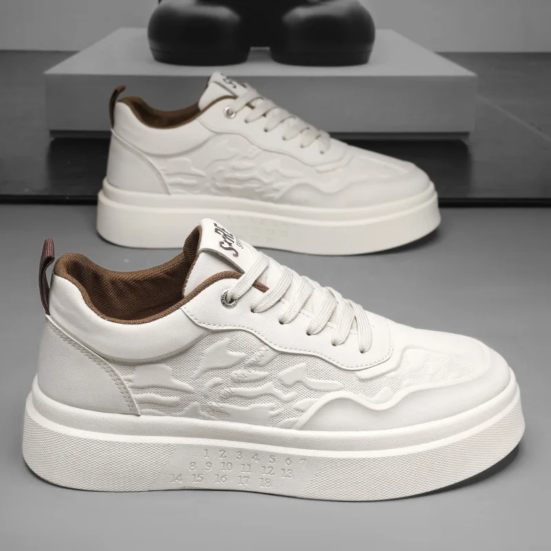 

2025 New Luxury Men's Minimally Casual Sneakers Youth Students Soft Bottom Comfortable Running Board Shoes Zapatillas Deportivas