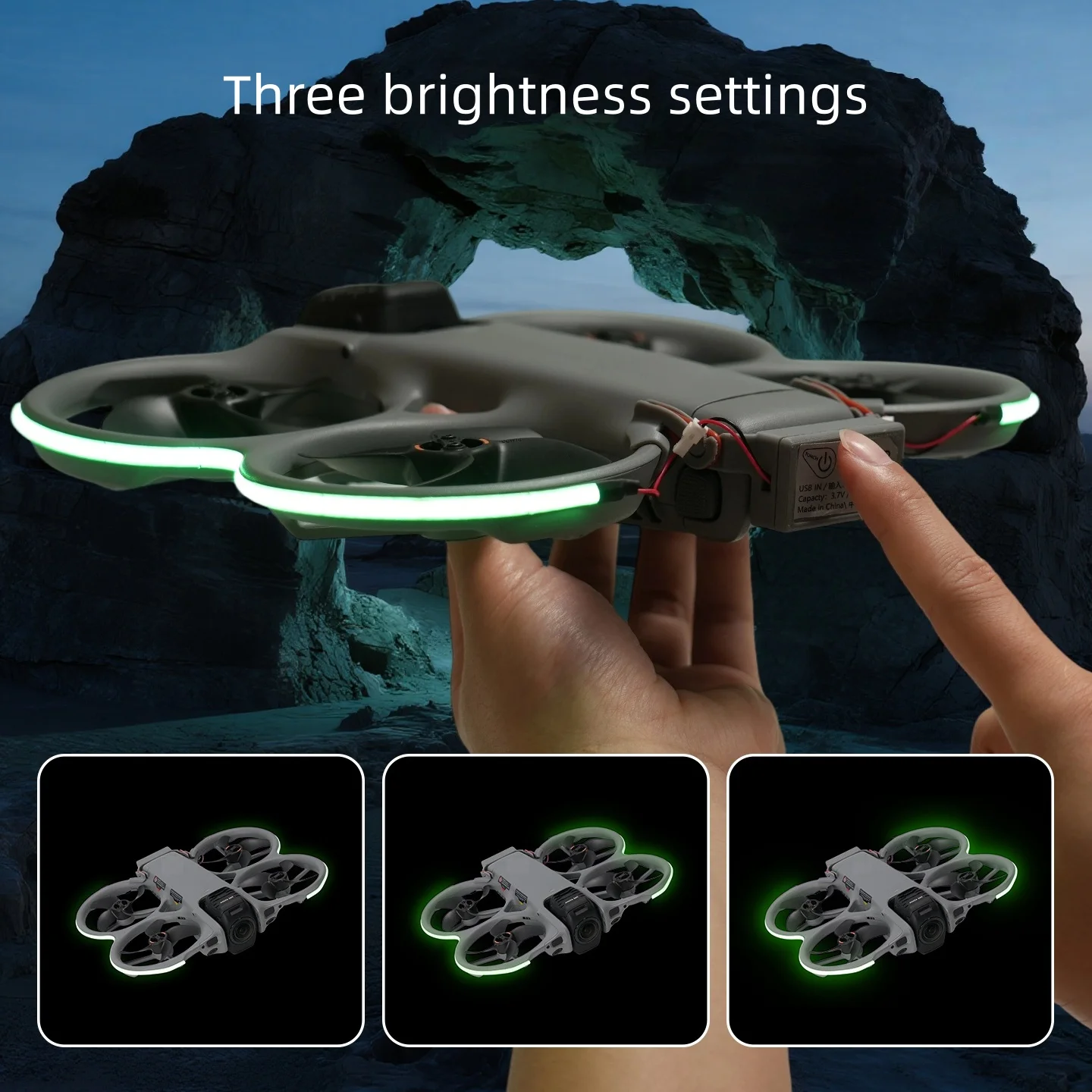 LED Strip For DJI Avata 360 Night-Time Warning Light