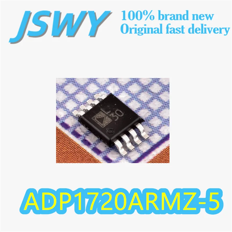 

(5/50 pieces) ADP1720ARMZ-5 Original ADP1720ARMZ Silk-Screen L30 Package 8-MSOP LDO Linear Regulator Electronics