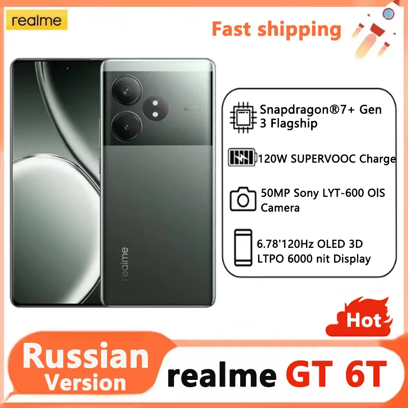 Смартфон Realme GT 6T
