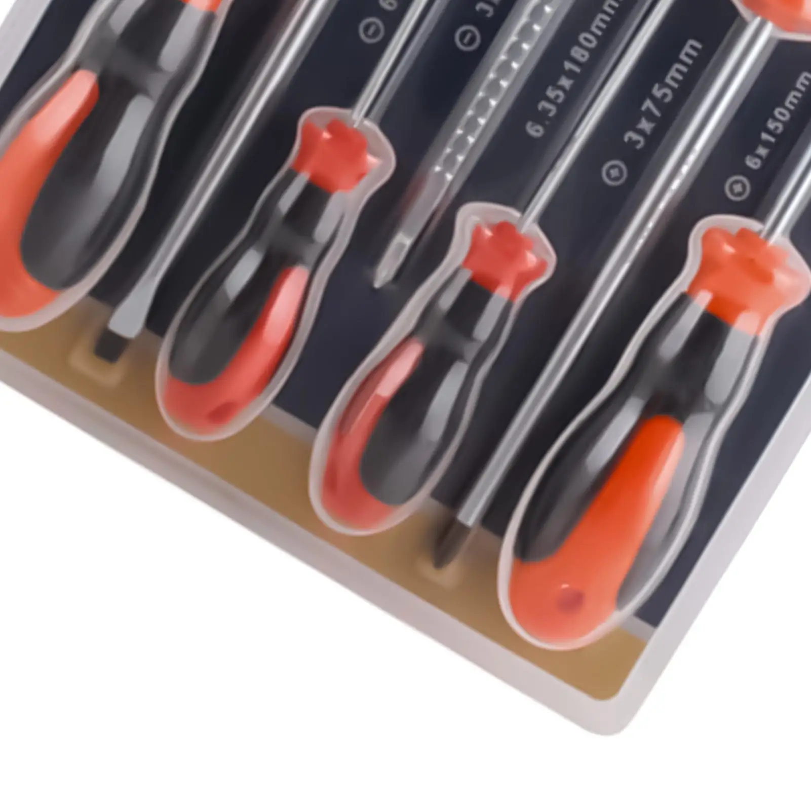 Magnetic Screwdriver Set Magnetic Steel Slotted Telescopic Portable Non-Slip Repair 7-Piece Socket Screwdriver Home Repair For