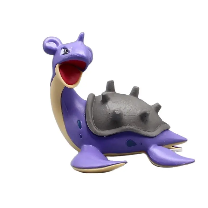 Figura de Pokémon Lapras de 4 ", 2 colores opcionales, dragón de Pokémon Leyendas, modelo violeta escarlata, decoración, muñeco de mascota monstruo de Anime