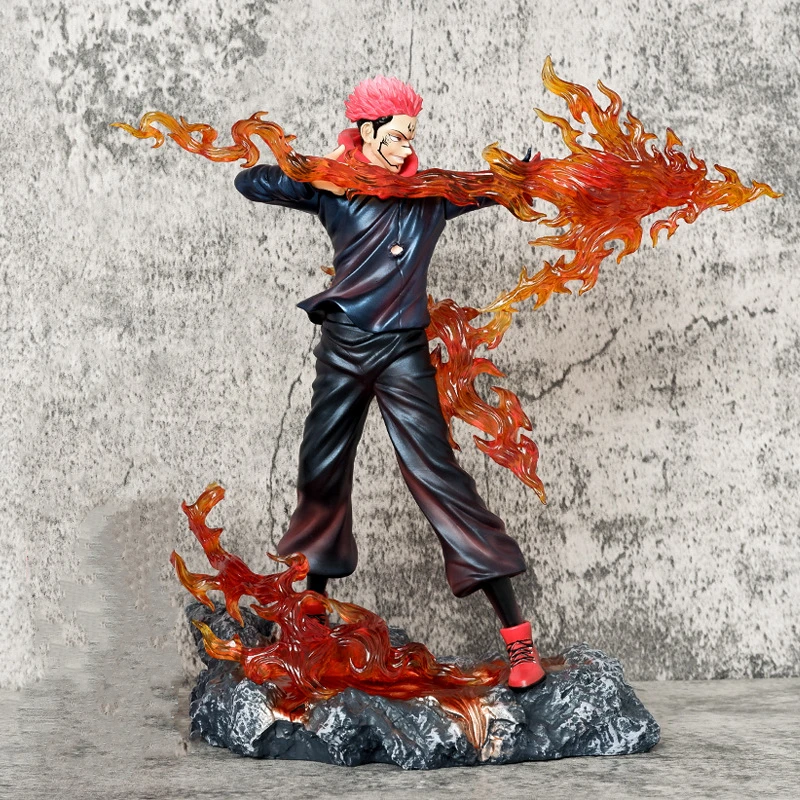 

Anime Itadori Yuji Ryomen Sukuna Battle Ver. PVC Action Figure Game Statue Collection Model Kids Toys Doll Gifts 29cm