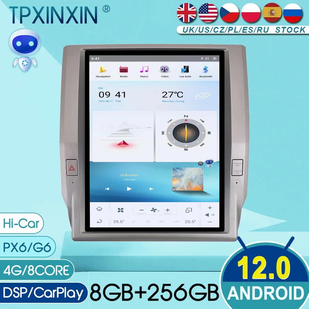 

Для Toyota Tundra 2014-2017 audio 2 din приемник для android tesla style auto мультимедийный DVD плеер GPS навигация