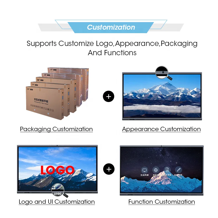 IFP115 Series 4K Smart Board - 98/86/75 Inch Interactive Display (AI Camera, Zoom Function, Bluetooth & Google EDLA Certified)