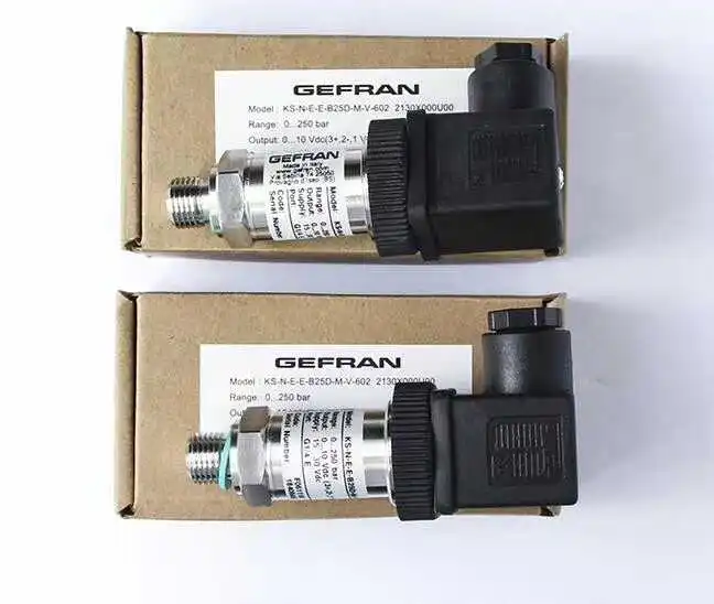 Original  GEFRAN pressure sensor KS-N-H-E-B25D-M-V-554 Gefran pressure transmitter for 1pcs