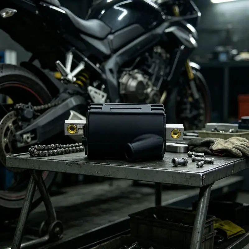 M76E Motorrad-Zündeinheit mit einem Ausgang, 3 Widerstände, Haltbarkeit für den Serviceeinsatz – Detail 7