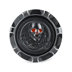Motorcycle Black Fuel Gas Cap Oil Tank Cover For Harley Sportster 883 1200 XL883 XL1200 48 72 X48