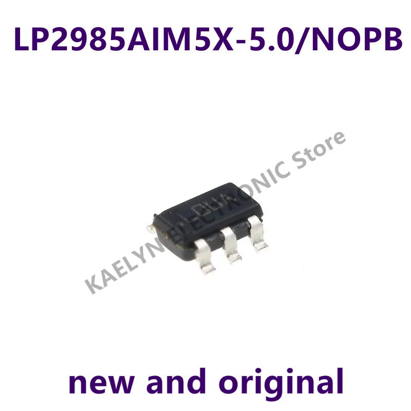 

10pcs/lot New and Original LP2985AIM5X-5.0/NOPB LP2985AIM5X LP2985 Linear Voltage Regulator IC Positive Fixed 1 Output 150mA