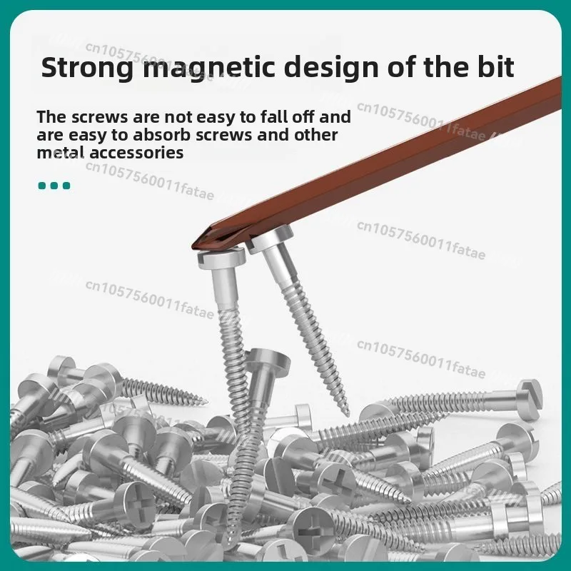 S2 Alloy Steel Hardened Magnetic Industrial Extended Shank Screwdriver