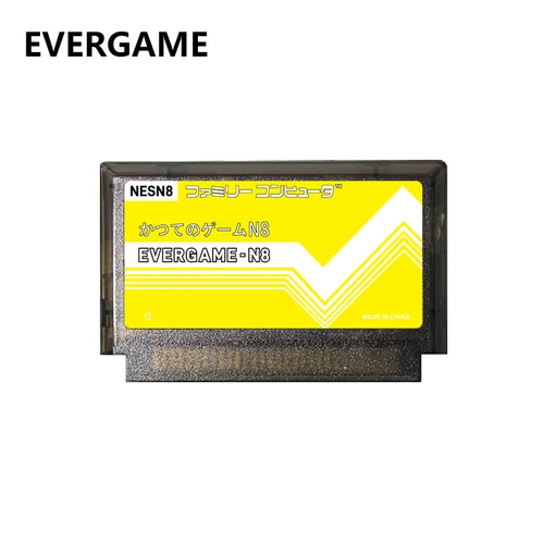REMANK EVERGAME N8 NES cartucho Super NESN8 FC accesorios para consolas de videojuegos cartuchos multijuego Retro de 8 bits
