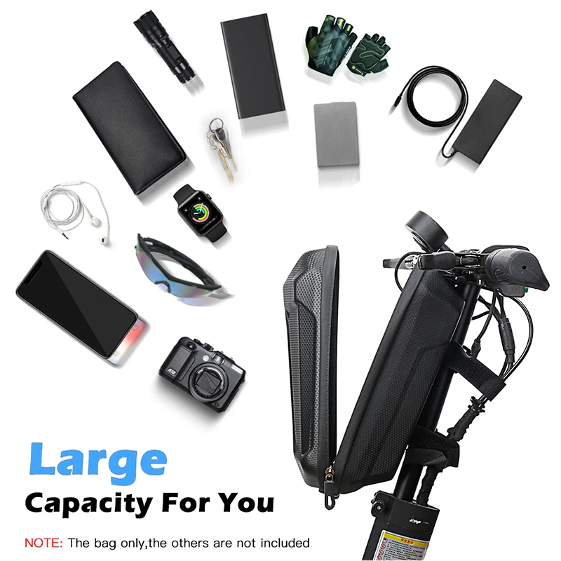 Electric Scooter Bag Accessories Waterproof EVA Hard Shell Bags Reflective Handlebar Hanging Bag Storage Bag For Xiaomi M365