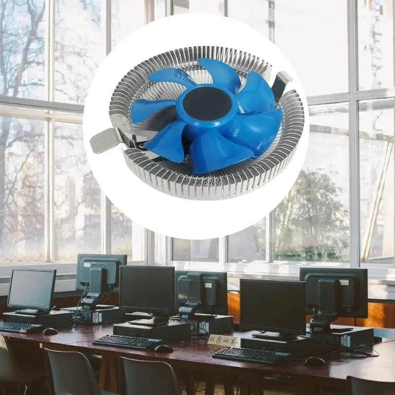 مبرد وحدة المعالجة المركزية بمروحة هادئة 896F مقاس 9 سم لمشعات LGA1150,1151,1155,1156,775 AM4,AM3+,AM3