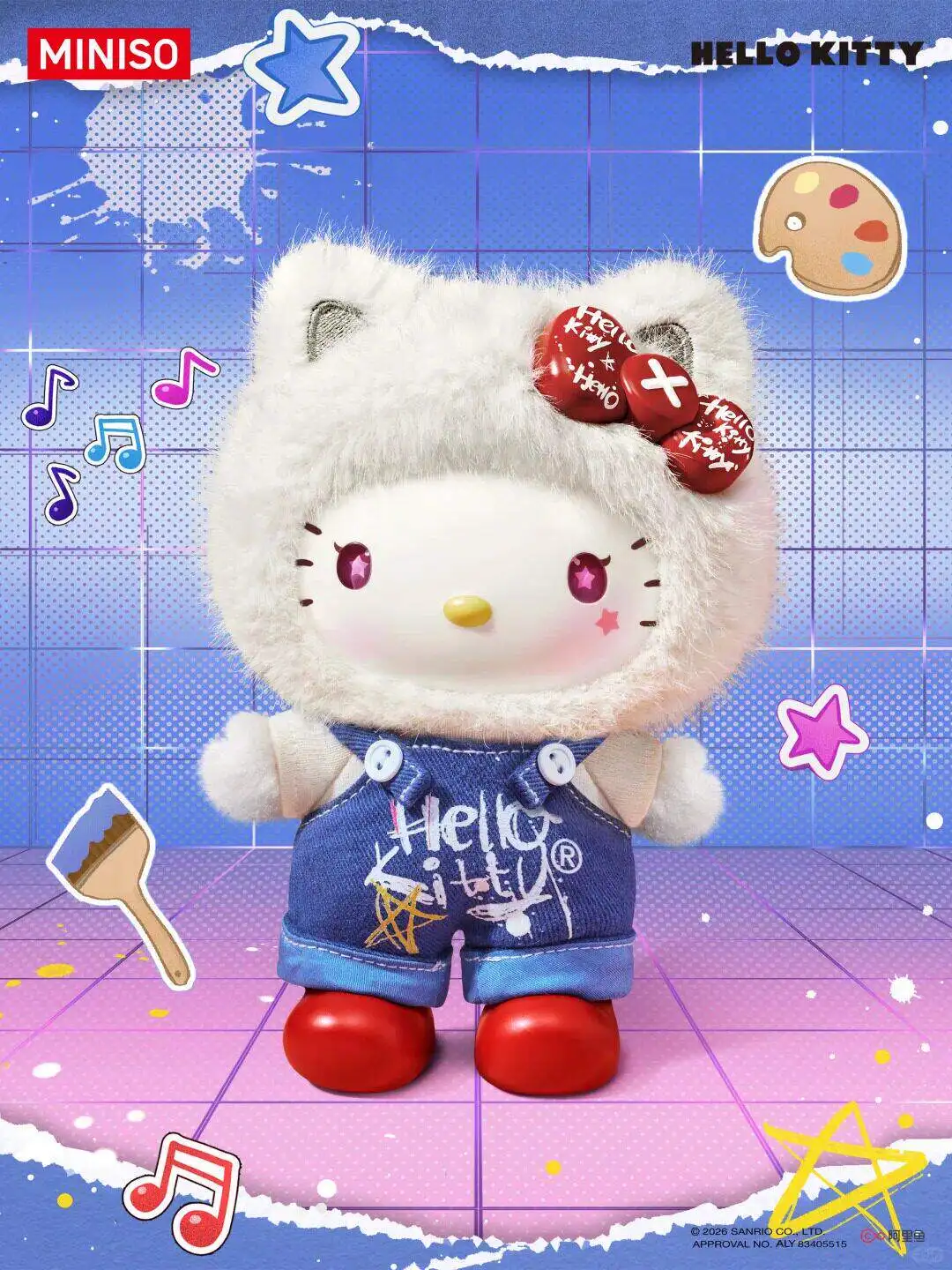 NEW Hello Kitty Graffiti Series Blind Box Trendy Collectible Toy