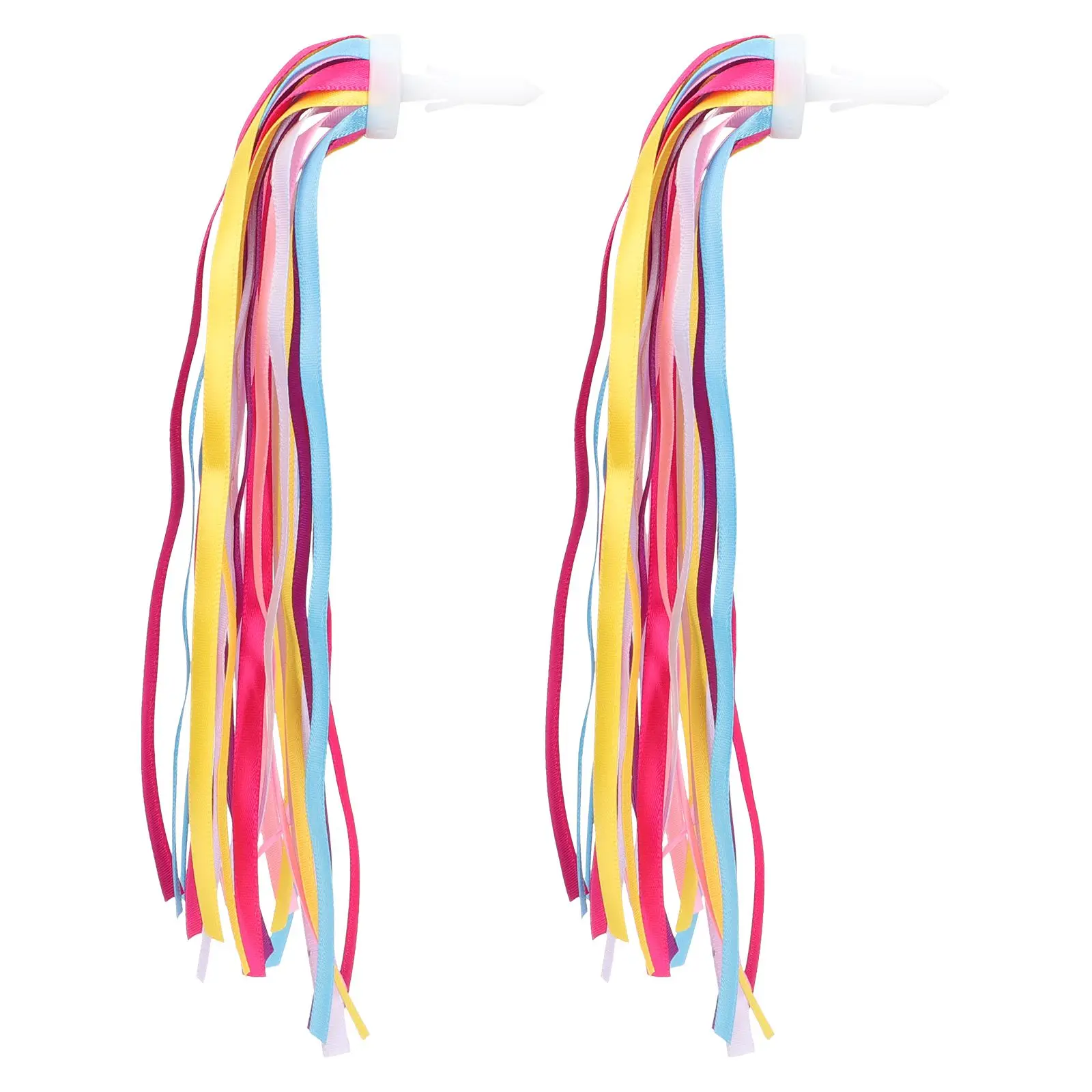 Bike Streamers Decorative Tassel Ribbons Kids Handlebar Bike Supplies Polyester Children Fun Accessories