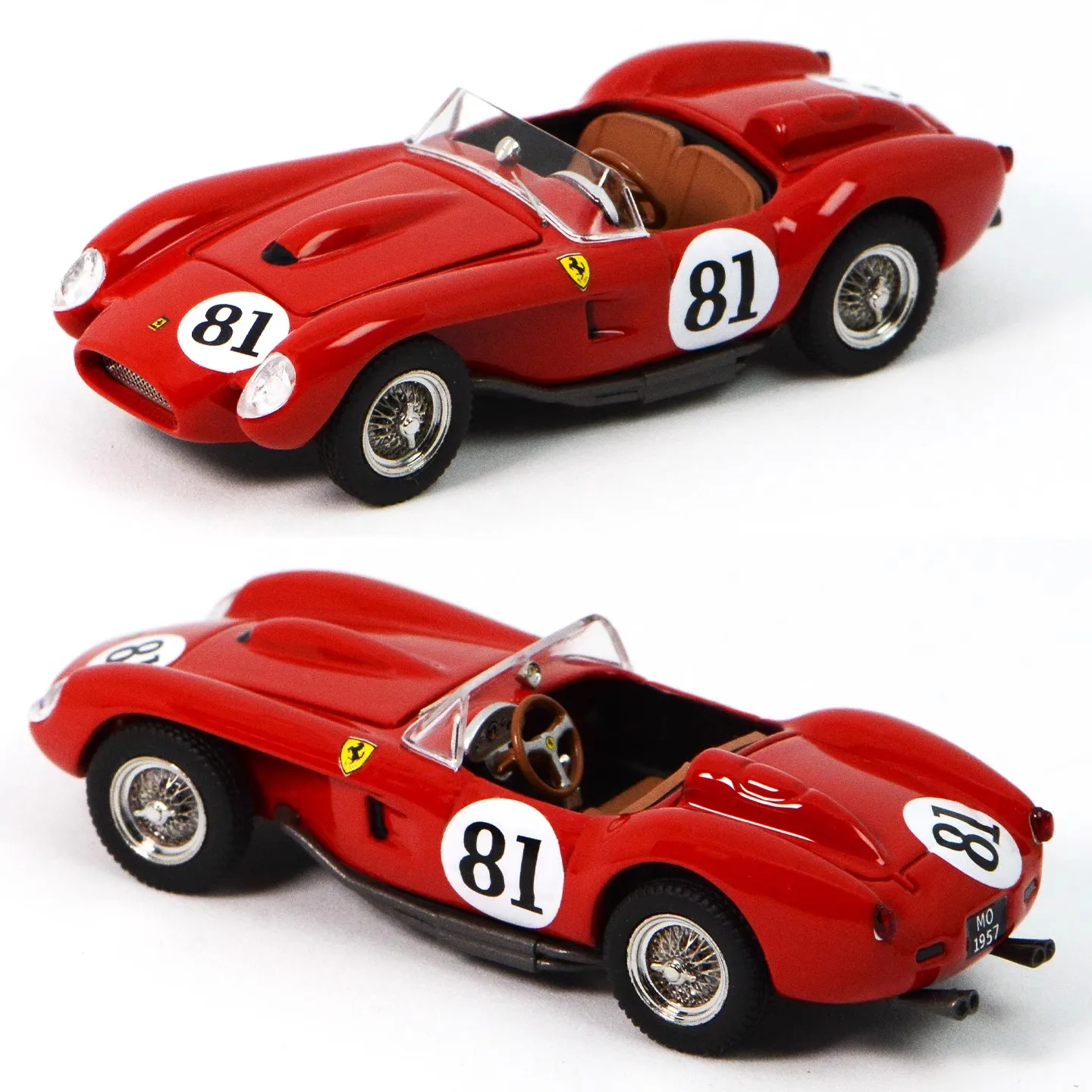 [พรีเซล] รถโมเดลโลหะผสม GFCC 1:64 250TR 250GT สีแดงแคลิฟอร์เนีย ฝากระโปรงเปิดได้