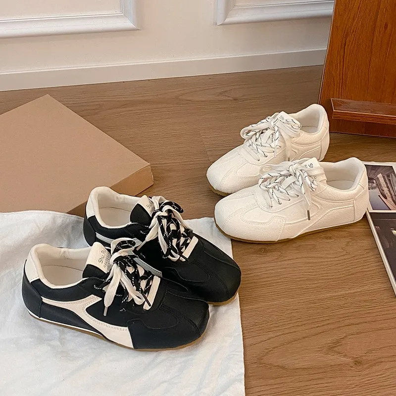 

2025 Breathable Dual Strap Comfortable Women's Shoes Summer Fashionable Versatile Sporty Casual Flat Bottom Shoes Женская Обувь