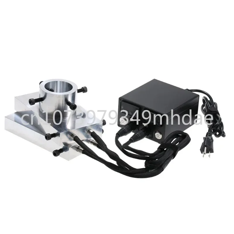 4x7inch  Press Plate Kit with 4pcs Heating Rod and Double Pid Temperature Controller Module DIY Build 10-20 Ton Rosin Press