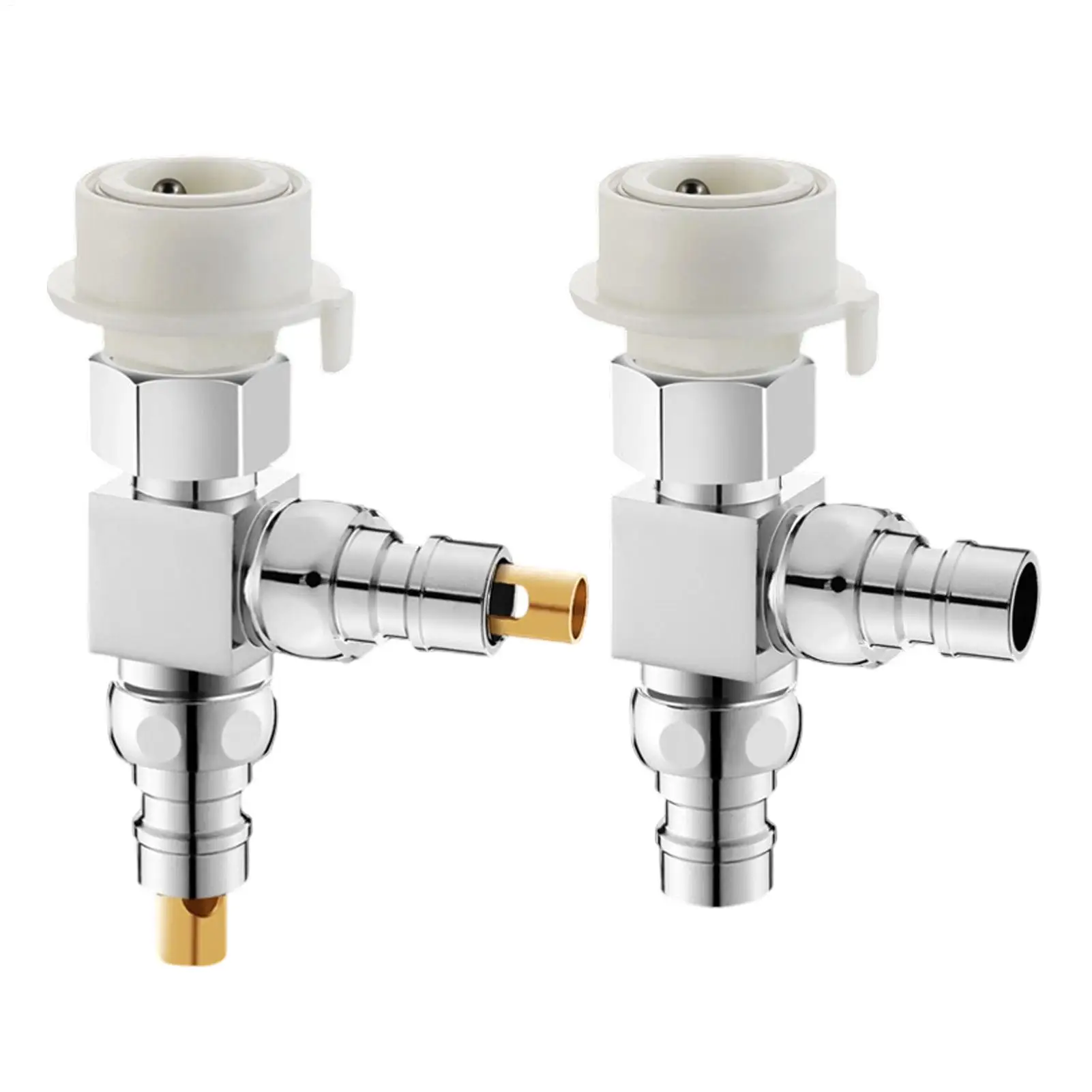 Diverter Valve Washer Water Splitter Sink Faucet Diverter for Washing Machine Toilet Bathtub Bathroom Kitchen Shower Apartment