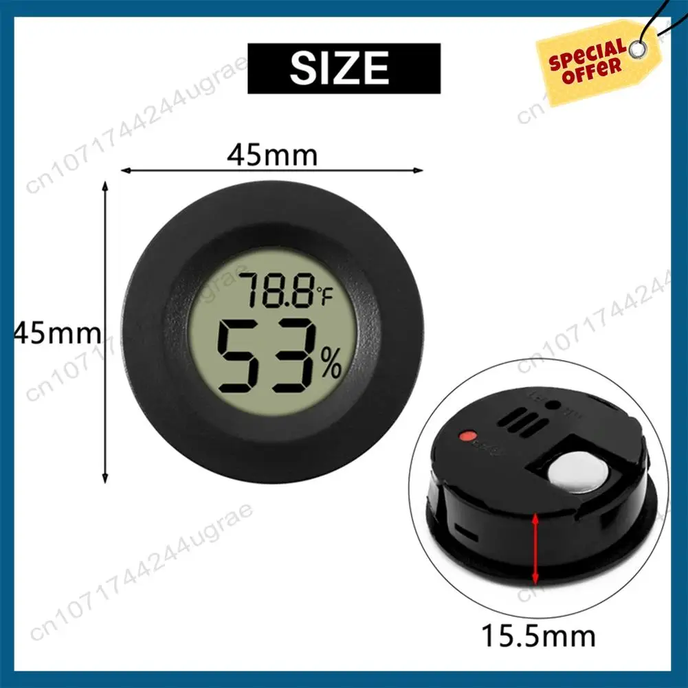-A15I Higrômetro Termômetro Digital LCD Monitor Medidor de Umidade Medidor Eletrônico Termômetro E Higrômetro
