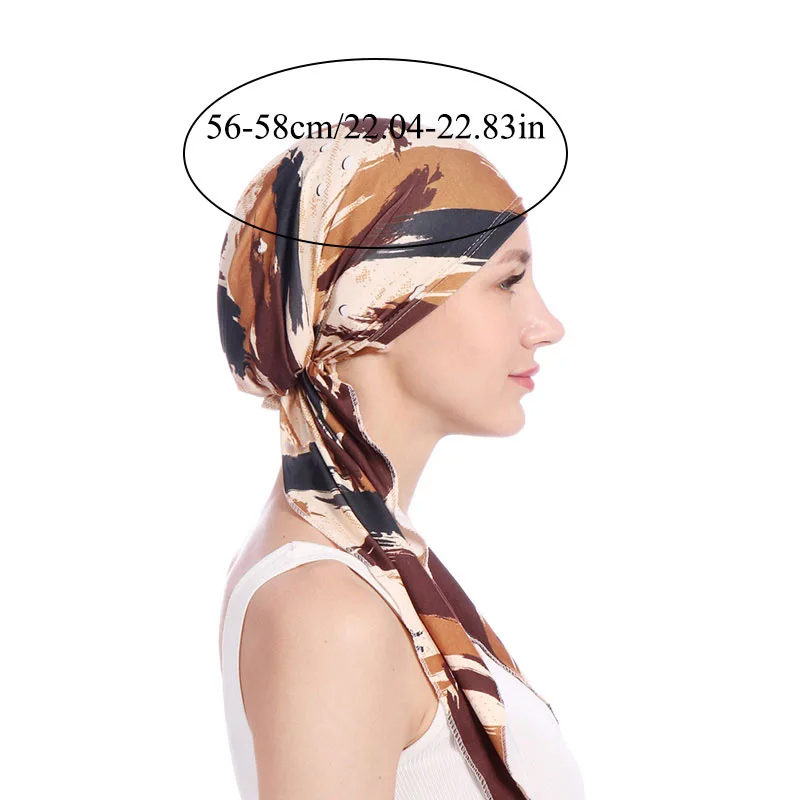 Moda feminina algodão hijab cachecol muçulmano turbantes xales feminino envoltório cabelo cabeça cachecóis bandana headwear acessórios