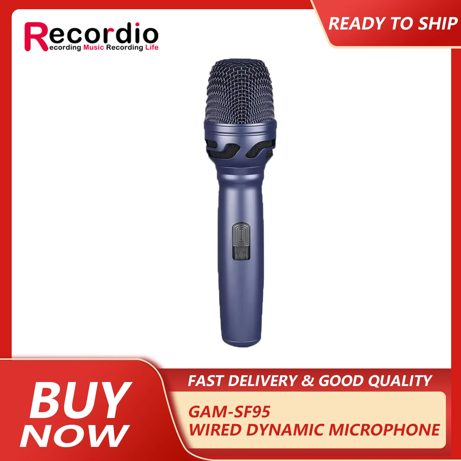 

GAM-SF95 Professional wired microphone dynamic microphone KTV stage live broadcast karaoke high quality microphone