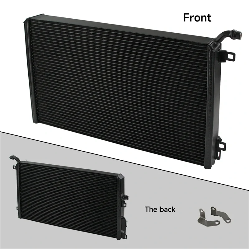 Radiator Competition Front Mount For 2015+ Mercedes Benz Benz W205 C63 AMG 350KW/476PS 375KW/510PS 4.0L V8 Engine Aluminum