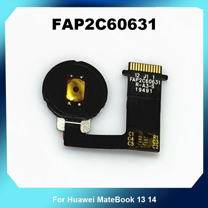 Fingerprint Power Button Flex Cable FAP2C60631 For Huawei MateBook 13 14 Laptop Fingerprint Sensor