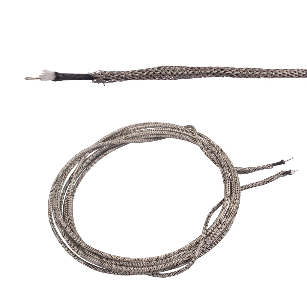 Tooyful Single Conductor Braided Cable Guitar Circuit Wire Pickup Wire 22AWG 300cm Length