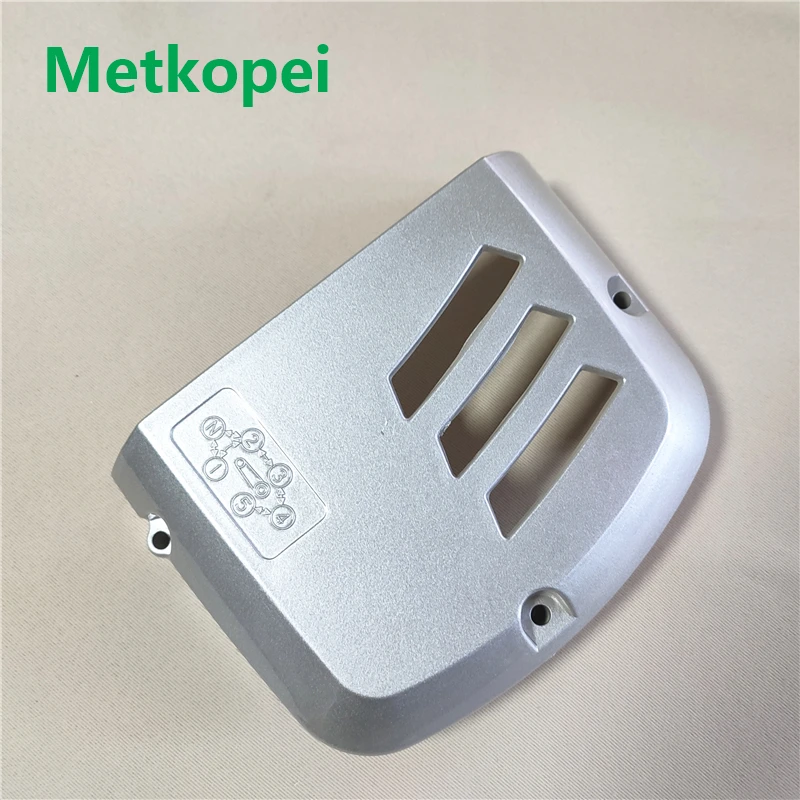 Motorrad Steuerkette Getriebe Schutz Abdeckung Gehäuse Seite Abdeckung für Suzuki GS125 GN125 125cc GS GN Motor Kettenrad Fall Abdeckung Teile