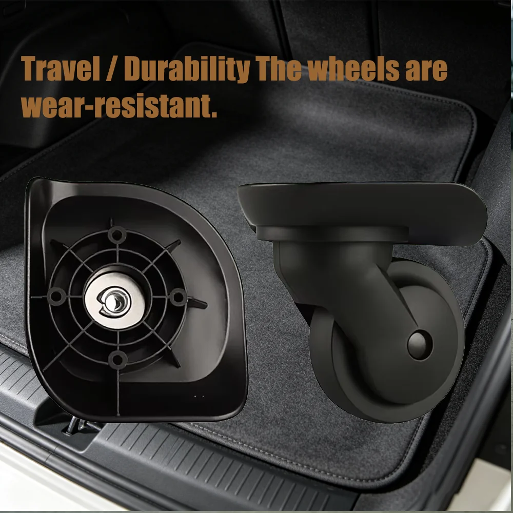 For HINOMOTO LT60 Replacement Spinner Wheels Luggage Wheel Repair Parts Wear-resistant Material Silent Rolling