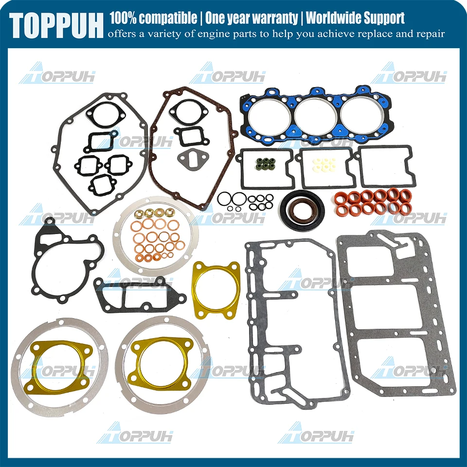 

657-34261 Full Gasket Set for Lister Petter Engine LPW3 LPW LPWS LPWT