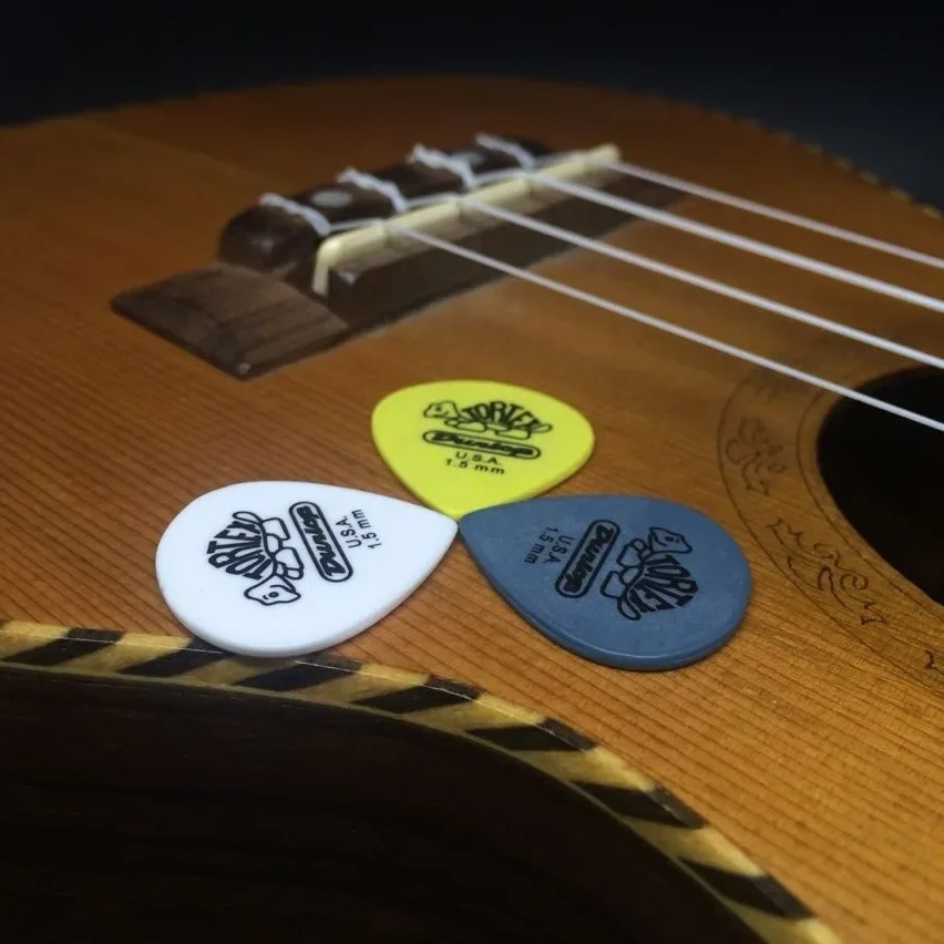 10 ชิ้น Acoustic Electric กีตาร์ Picks Dunlop Plectrum กีตาร์อุปกรณ์เสริม