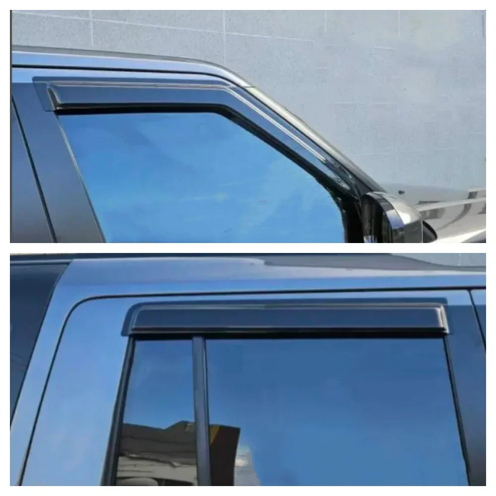 Window Visor for LAND ROVER DISCOVERY 1 2 3 4 5 L318 L319 L462 1994-2021 Door Visor Wind Rain Guards Side Window Wind Deflectors