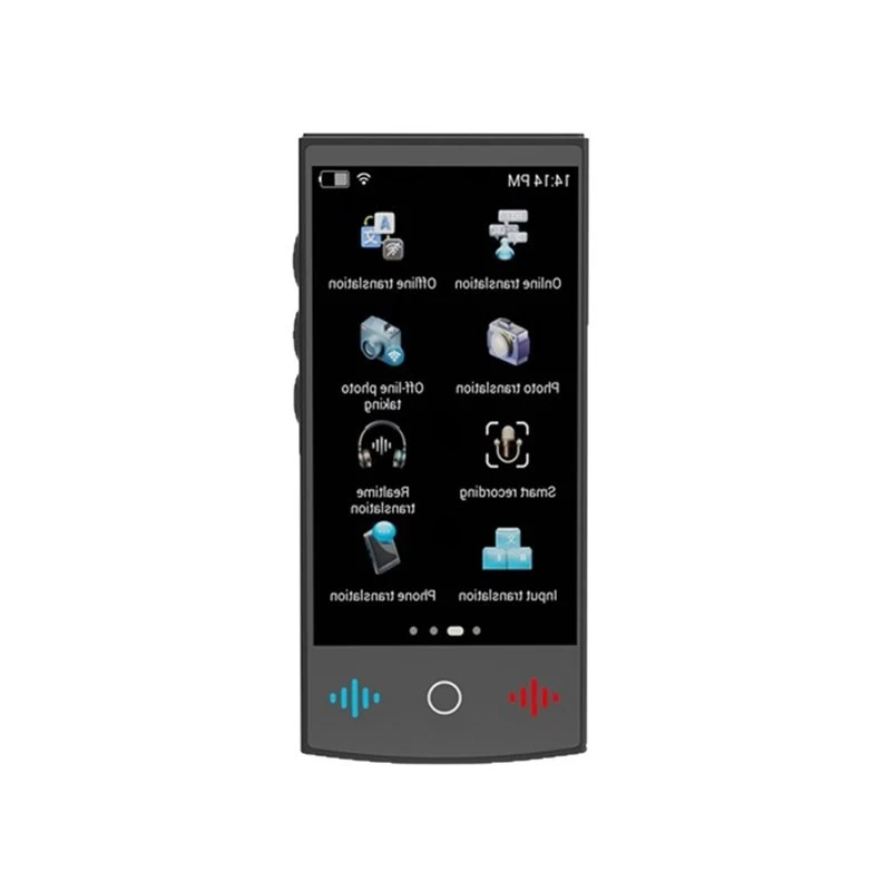 AB25-Real Time Voice Translator Machine 147 Multi Languages AI Learning Conversion Off Line/Online Instant Translation