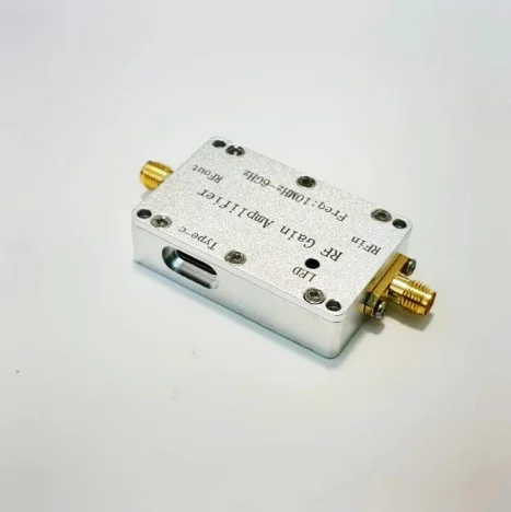 10M-6GHz RF receiver amplifier 40dB high gain push module