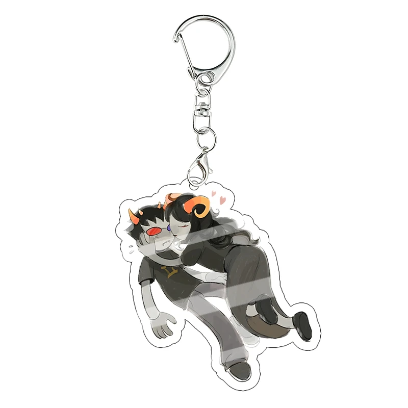 Homestuck AdiosToreador Dave Acryl-Schlüsselanhänger Dekorationszubehör Anhänger Schlüsselanhänger Figuren Mädchen Tasche Geburtstagsgeschenk – Detail 30