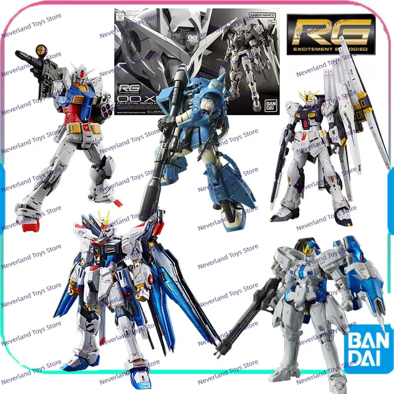 BANDAI Oryginalny RX-78-2 GUNDAM (TEAM BAIGHT CUSTOM) RG Series PB 00 XN RAISER EXPANSION SET DLA BÓGÓW GUNDAM Doskonały prezent